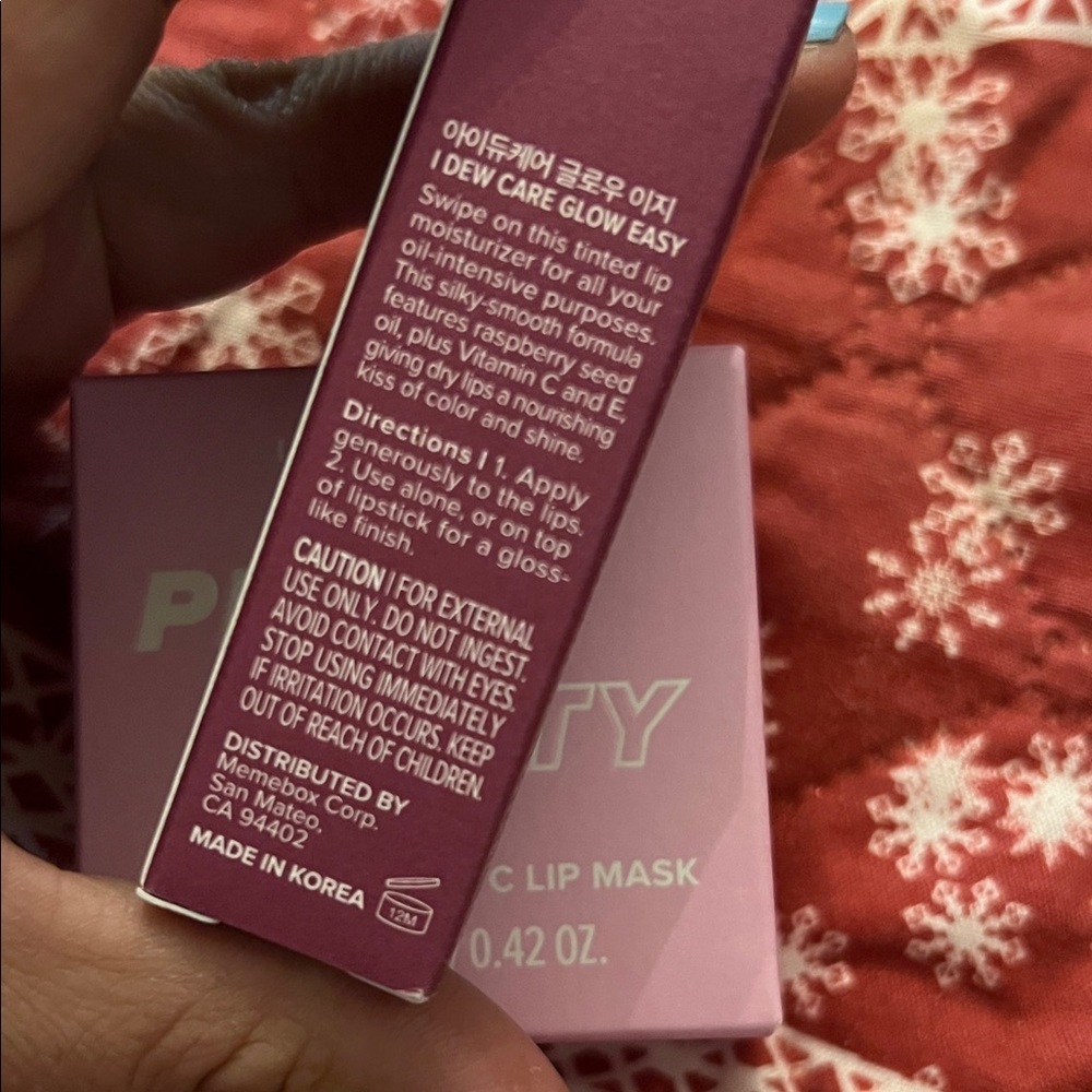 I Dew Care Glow Plug Vitamin C Lip Oil & Mask Duo - Pink - Picture 8 of 14